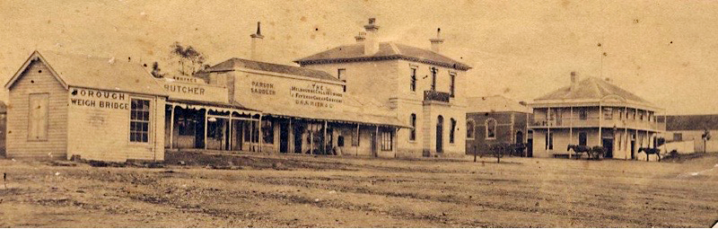 learmonth St  in the 1880s