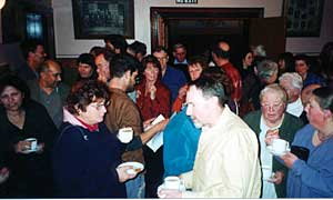 More of the audience in the supper room